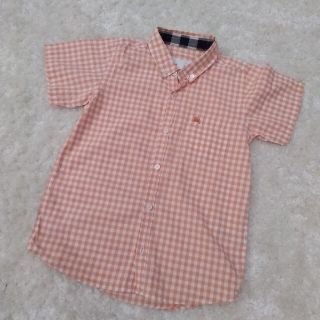 バーバリー(BURBERRY)のバーバリー　チェック柄シャツ　120cm(Tシャツ/カットソー)