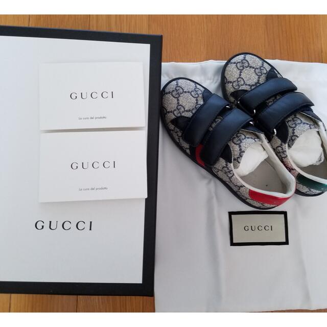 Gucci(グッチ)のGUCCI スニーカー  キッズ/ベビー/マタニティのキッズ靴/シューズ(15cm~)(スニーカー)の商品写真