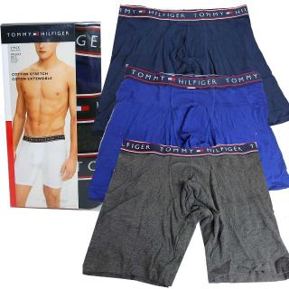 トミーヒルフィガー(TOMMY HILFIGER)の新品TOMMY HILFIGER Men's ボクサーブリーフ3枚セットUS-S(ボクサーパンツ)