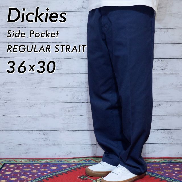 Dickies - ディッキーズ Dickies W36 刺繍ロゴ サイドポケット ...