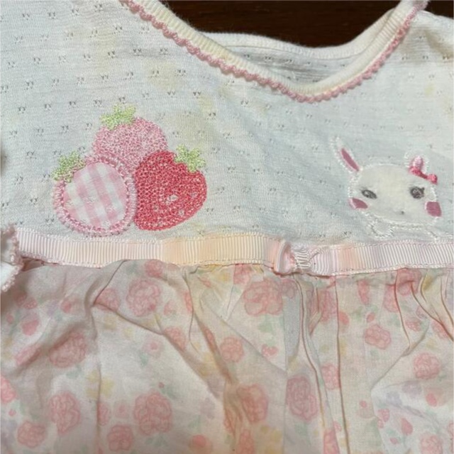 coeur a coeur(クーラクール)の【専用】クーラクール 半袖 ワンピース 80cm 90cm 5点 キッズ/ベビー/マタニティのベビー服(~85cm)(ワンピース)の商品写真