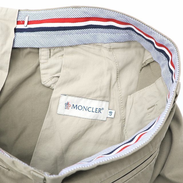 MONCLER(モンクレール)のモンクレール MONCLER ライン コットンツイル チノ ショーツ 48 メンズのパンツ(ショートパンツ)の商品写真