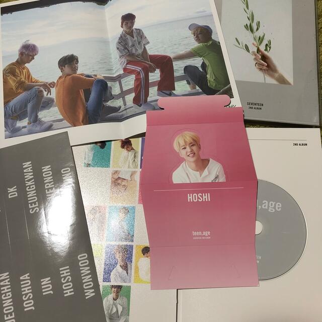 SEVENTEEN(セブンティーン)のSEVENTEEN 2nd album TEEN AGE White エンタメ/ホビーのCD(K-POP/アジア)の商品写真