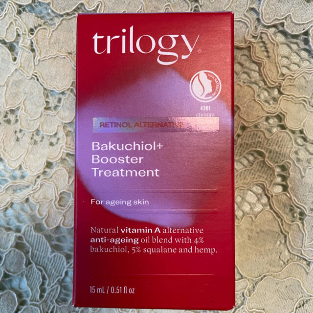 Cosme Kitchen(コスメキッチン)の【新品】trilogy バクチ＋ ブースター トリートメント 12.5ml コスメ/美容のスキンケア/基礎化粧品(美容液)の商品写真