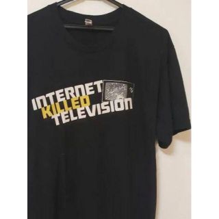 アメリカンアパレル(American Apparel)のTシャツ  us古着　半袖　黒　XL  アメリカンアパレル(Tシャツ/カットソー(半袖/袖なし))