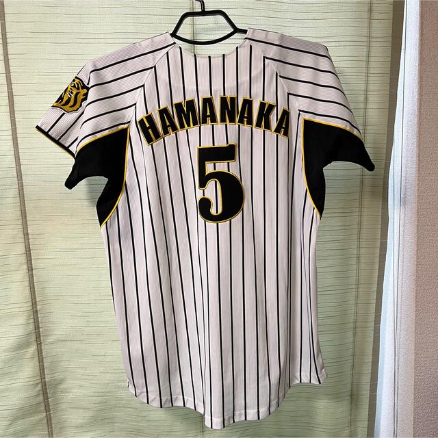 阪神タイガース(ハンシンタイガース)の阪神タイガース 浜中選手#5 ユニフォーム スポーツ/アウトドアの野球(応援グッズ)の商品写真