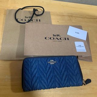 コーチ(COACH)のCOACH  財布 デニム 新品未使用(財布)