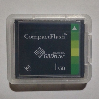 ティーディーケイ(TDK)のコンパクトフラッシュ CFカード TDK 1GB(PC周辺機器)