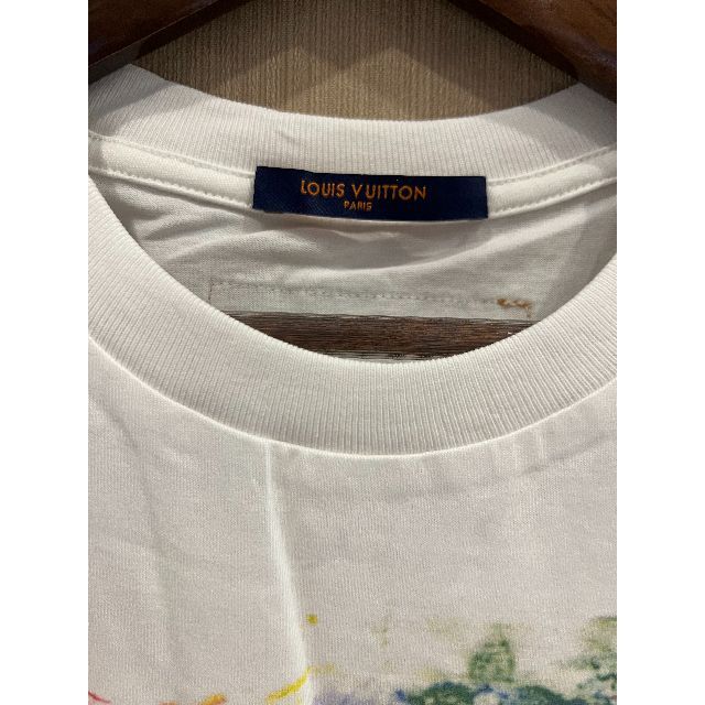 日本直売  　ルイヴィトン　フロントプリンテッド　パステル　モノグラム　Tシャツ LV Tシャツ/カットソー(半袖/袖なし)