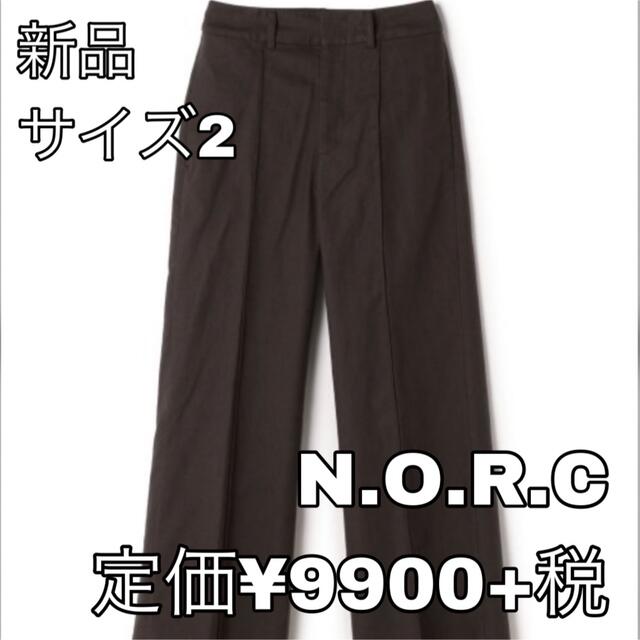 2451⭐︎N.O.R.C⭐︎コットンリネンキャンバスワイドパンツ⭐︎サイズ2