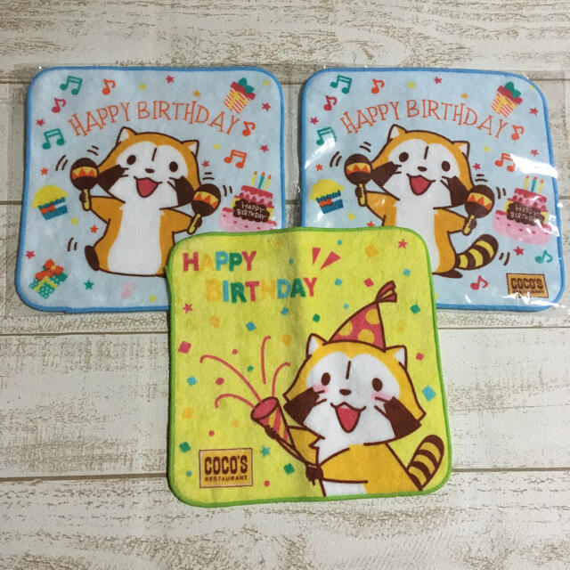 ココス ハンカチ 誕生日 エンタメ/ホビーのおもちゃ/ぬいぐるみ(キャラクターグッズ)の商品写真