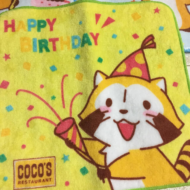 ココス ハンカチ 誕生日 エンタメ/ホビーのおもちゃ/ぬいぐるみ(キャラクターグッズ)の商品写真