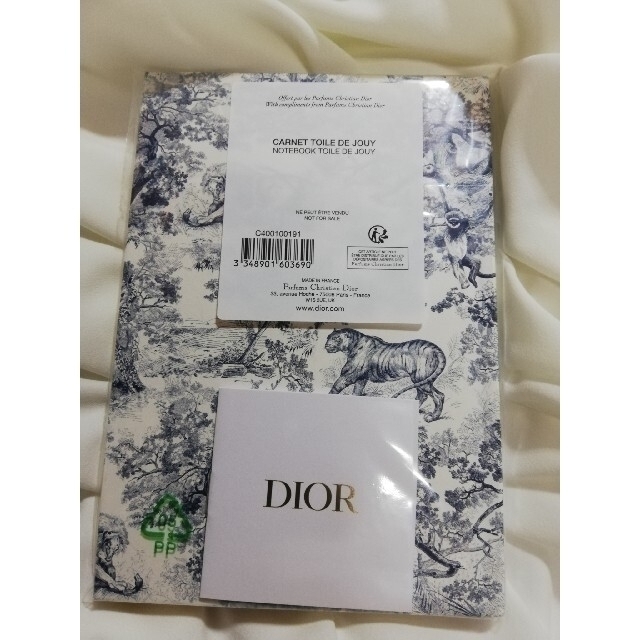 Christian Dior(クリスチャンディオール)のDior【非売品】トワルドゥジュイノートブック【新品未開封】#ディオール2022 メンズのファッション小物(手帳)の商品写真