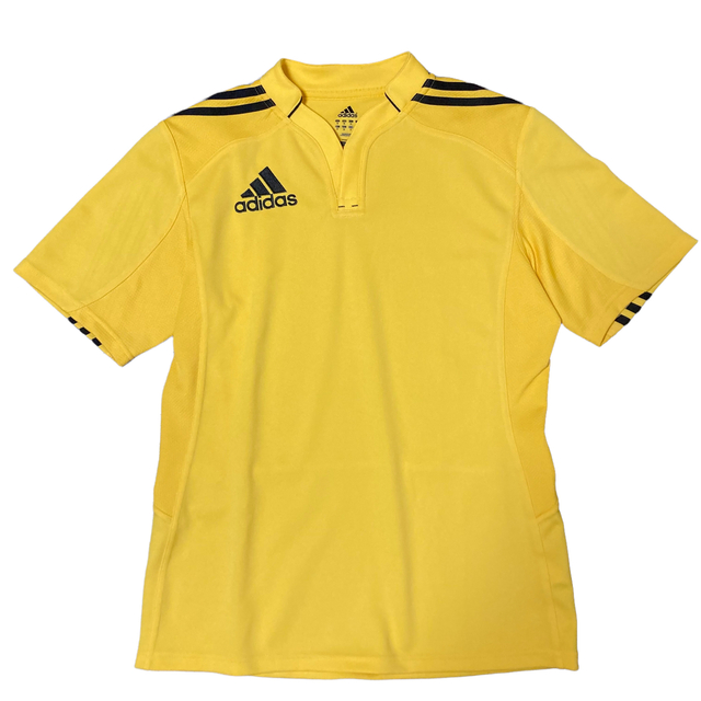 adidas(アディダス)の00’s adidas サッカーシャツ イエロー O メンズのトップス(Tシャツ/カットソー(半袖/袖なし))の商品写真