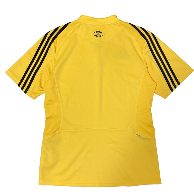 adidas(アディダス)の00’s adidas サッカーシャツ イエロー O メンズのトップス(Tシャツ/カットソー(半袖/袖なし))の商品写真