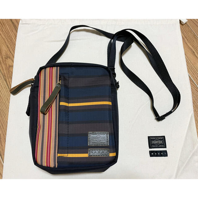 メンズマルニ　marni ポーター porter ショルダーバッグ 美品　完売品