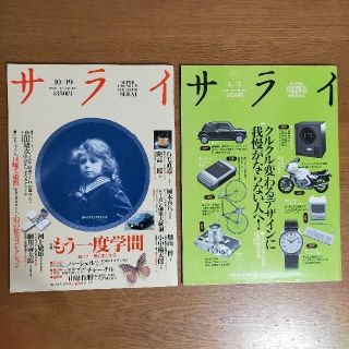 ショウガクカン(小学館)のサライ　2冊　1989年.1990年(アート/エンタメ/ホビー)