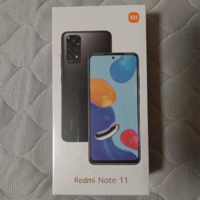 新品未開封 シャオミ Redmi Note 11 トワイライトブルースマートフォン/携帯電話