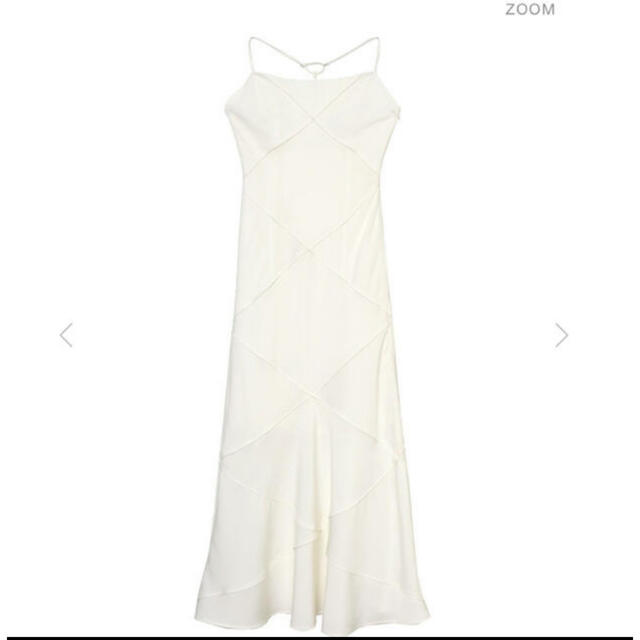 melt the lady nuit strap dress white レディースのワンピース(ロングワンピース/マキシワンピース)の商品写真