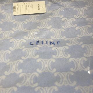 CELINE セリーヌ 綿毛布 マカダム柄 ブランケット