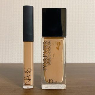 ディオール(Dior)のDior フォーエヴァー フルイド グロウ 2N  NARS コンシーラーセット(ファンデーション)