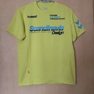 ヒュンメル(hummel)のヒュンメル プラクティス シャツ Ｔシャツ Ｓ サルファー used  吸汗速乾(ウェア)