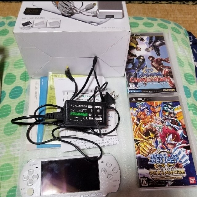 本体PSP 本体 3000 ソフト 白 まとめ売り