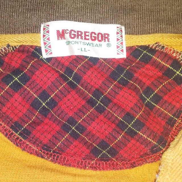 McGREGOR(マックレガー)のマクレガー 長袖 ＬＬ 茶色 メンズのトップス(Tシャツ/カットソー(七分/長袖))の商品写真