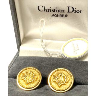 クリスチャンディオール(Christian Dior)のレアデザイン　クリスチャン　ディオール　カフス　CDR エンブレム(カフリンクス)