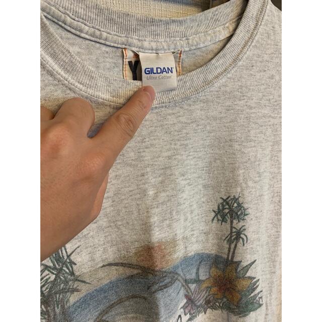 GILDAN(ギルタン)のGILDAN  ギルダン　古着　Tシャツ YOLO メンズのトップス(Tシャツ/カットソー(半袖/袖なし))の商品写真