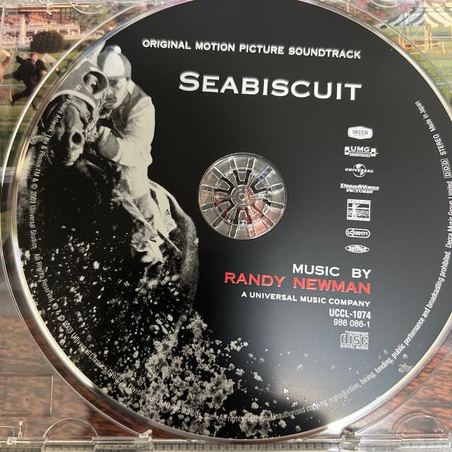 【中古】Seabiscuit/シービスケット-日本盤サントラ CD エンタメ/ホビーのCD(映画音楽)の商品写真