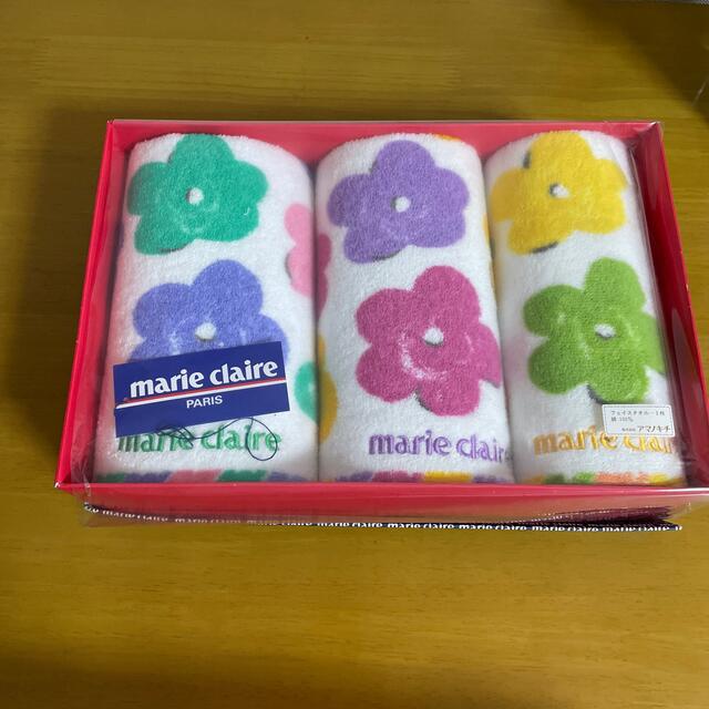 Marie Claire marie claire タオル、フェイスタオル 計4枚セットの通販 by Kent_mama's shop｜マリクレール ならラクマ