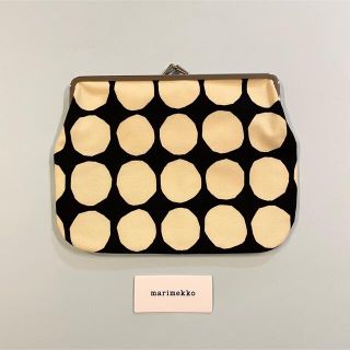 マリメッコ(marimekko)のmarimekko Puolikas Kukkaro Kivet がま口ポーチ(ポーチ)