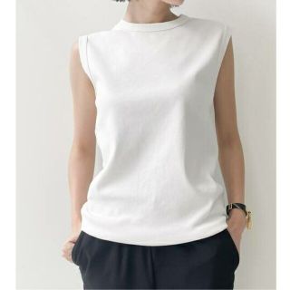 アパルトモンドゥーズィエムクラス(L'Appartement DEUXIEME CLASSE)のGOOD GRIEF グッドグリーフ  Nosleeve Top(カットソー(半袖/袖なし))