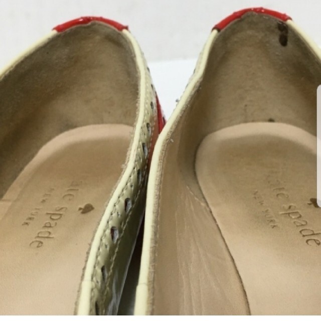 kate spade new york(ケイトスペードニューヨーク)のケイトスペード Kate spade フラットシューズ 5 1/2 - エナメル レディースの靴/シューズ(ハイヒール/パンプス)の商品写真