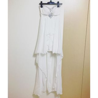 新品♡ロングテールドレス♡フリーサイズ(ロングドレス)