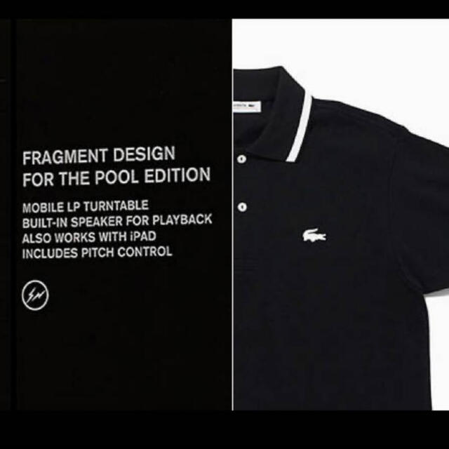 FRAGMENT LACOSTE POLO ポロシャツ x the POOL 1