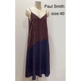 ポーススミス Paul Smith ワンピース キャミソール 40 ドット