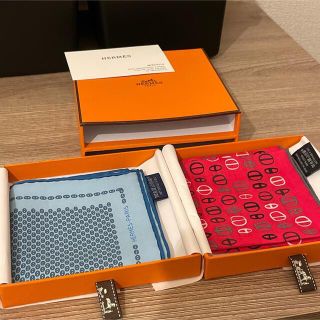 エルメス セット ポケットチーフ/ハンカチ(メンズ)の通販 7点 | Hermes