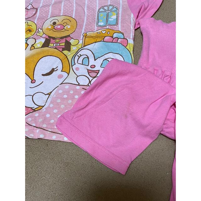 アンパンマン(アンパンマン)のアンパンマン　腹巻付きパジャマ　95cm キッズ/ベビー/マタニティのキッズ服女の子用(90cm~)(パジャマ)の商品写真