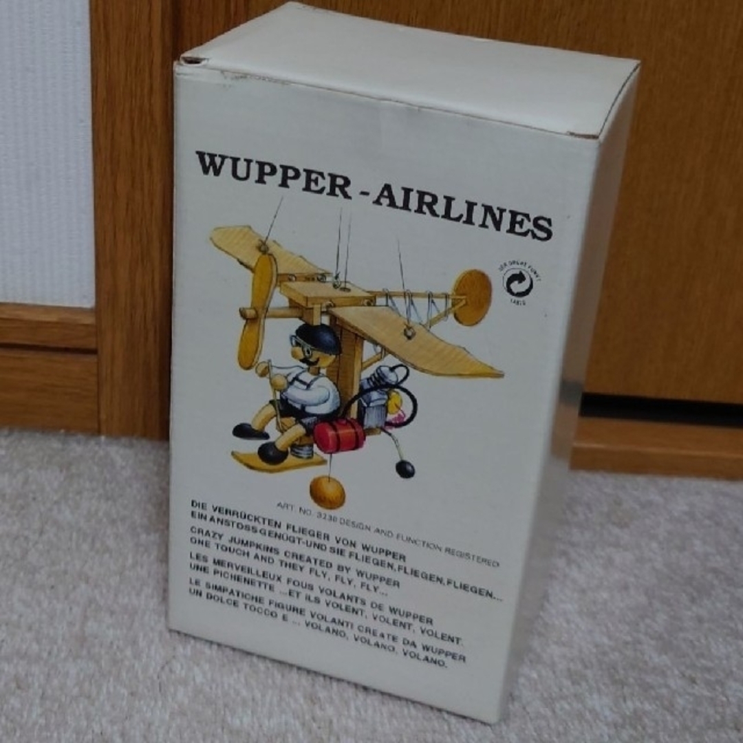 WUPPER AIRLINES ビンテージモビール エンタメ/ホビーのおもちゃ/ぬいぐるみ(その他)の商品写真