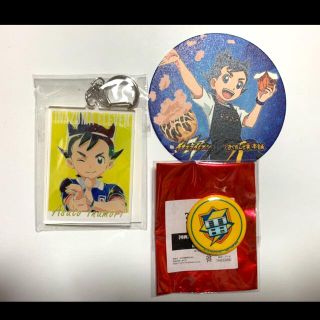 イナズマイレブン  稲森明日人　雷門アクリルキーホルダー　缶バッジ　コースター　(キャラクターグッズ)