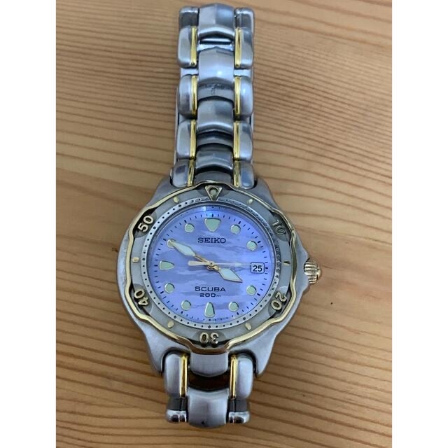 SEIKO SCUBA 200m 7N35-6030 ジャンク品