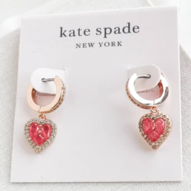 kate spade new york(ケイトスペードニューヨーク)の:【新品】kate spade ケイトスペード 　ピアス　バギー　2点 レディースのアクセサリー(ピアス)の商品写真