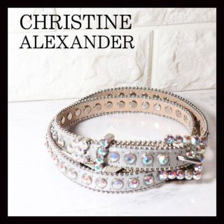 スワロフスキー(SWAROVSKI)の新品未使用⭐️　CHRISTINE ALEXANDER  スワロフスキー(ベルト)