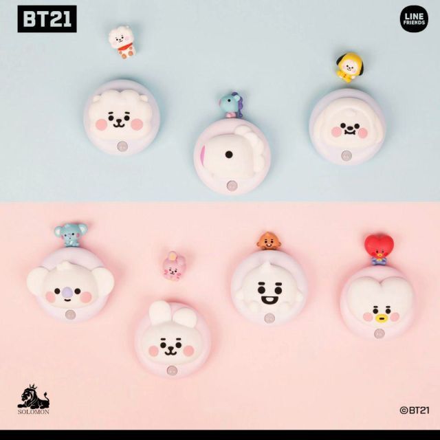 BT21(ビーティーイシビル)の⭐新品⭐BT21 COOKY JK センサー　ムードライト　モーション インテリア/住まい/日用品のライト/照明/LED(その他)の商品写真