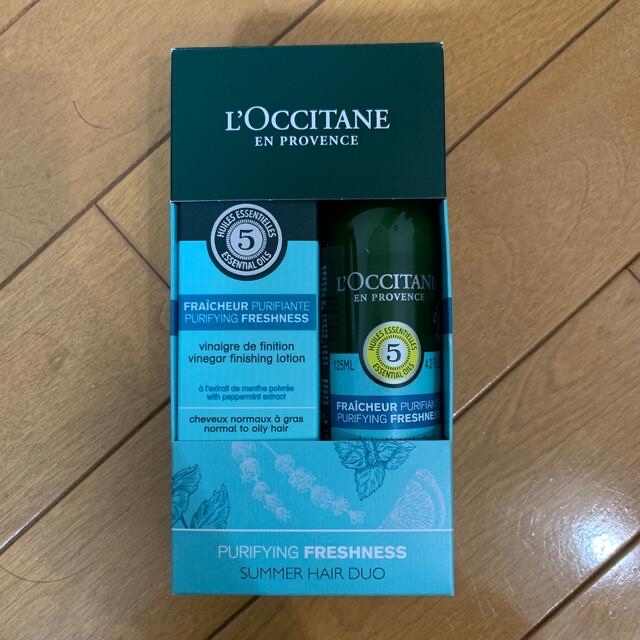 L'OCCITANE(ロクシタン)のロクシタン　ファイブハーブスサマーヘアデュオ　セット未使用 コスメ/美容のヘアケア/スタイリング(トリートメント)の商品写真