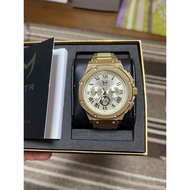 meister watch ambassador champange gold