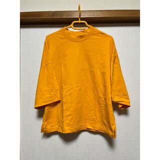 ユニクロ(UNIQLO)のユニクロ UT オレンジトップス L(Tシャツ(半袖/袖なし))