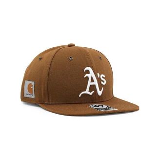 フォーティセブン(47 Brand)の希少コラボ 47ブランドxカーハート OAKLAND ATHLETICS(キャップ)